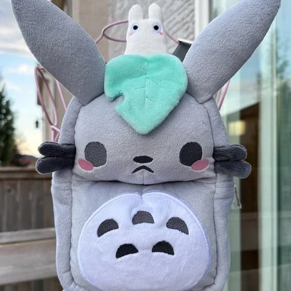 Totoro Mini Backpack Handmade - Picture 1 of 3